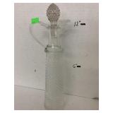 Mid 19th century iridescent Hobnail Cruet