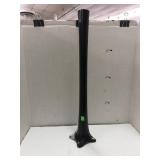 Tall Black Glass Vase