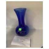 Indiana Glass Cobalt Blue Vase
