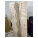 Handmade Screen from Vintage By-Fold Doors