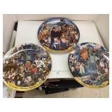 Ghent Collector Plates 1984, 1985, & 1986