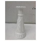 White Milk Glass Bud Vase