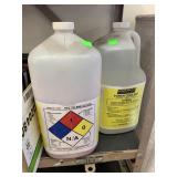 Torch coolant and propylene glycol jugs