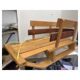LL bean Wooden Sled