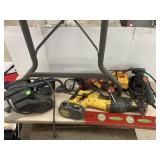 Tools: Sanders, Level, Drill, Recip. Saw &