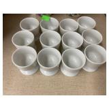 12- Vtg Ironstone Egg Cups