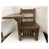 Doll School Desk Chair Wooden