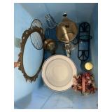 Metal Pitcher, Dish, Misc