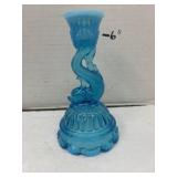 Northwood Glass Opalescent Petticoat Dolphin