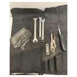 Harley Davidson Cloth Case with Wrenches, Misc