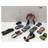 Toy Cars Flat And Transformer