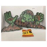 Halloween Yard Decor & Caution Tape
