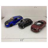 3- Die Cast Cars