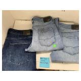 3cnt Menï¿½s American Eagle Jeans, Size 33x32