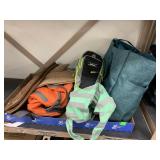 Bags, cooler, hat, purse