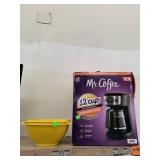 Coffee Maker and Tupperware