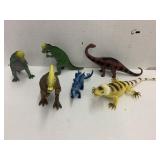 Flat of dinosaurs