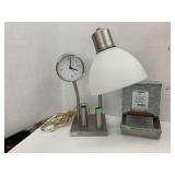 Desk Lamp and Rabbit feeder