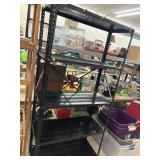 Metal Shelving Unit