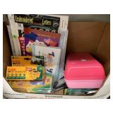 Misc box, Film, Hole punch, Coloring stuff