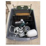 Misc, Tote with wheels, Shelves, candle warmer