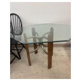 Glass Top Table