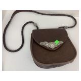 Vntg Brighton Brown Leather purse