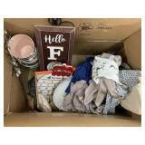 Small Metal Buckets, Signs, Shirts, Misc