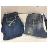 2 cnt Jeans - Z-Curve 7/8 & Mauriceï¿½s 5/6
