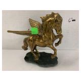 Brass pegasus Statue