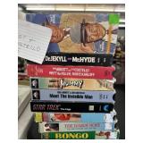 VHS including Abbot & Costello
