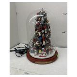 Miniature Christmas Tree under a glass dome
