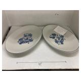Pfaltzgraff Yorktown Platters (1 small chip)