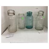 Vntg Canning Jars (Ball, Kerr, Atlas, & Mason)