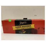 Zenith radio battery 9 V a ï¿½ 90 V B ï¿½ NO. Z ï¿½ 985