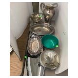 Metal Dishes, Pewter, Misc