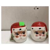Santa salt and pepper shakers