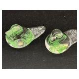 Waterford Glass Birds w/ Box