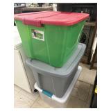 3 Totes with Lids