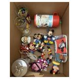 Mickey Mouse Thermos, Glasses, Figures, Misc
