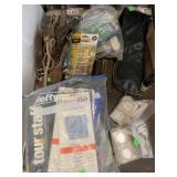 Golf Gloves, Case, Slides. misc