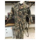 Trail crest camouflage coveralls sz Med Kids?
