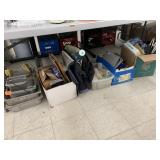 Group of pans, Binders, Misc