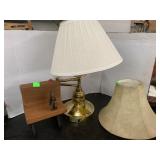 Lamp and Decor Desk