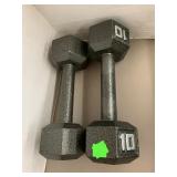 10lb Dumbbells
