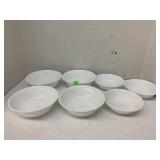 7 Corelle bowls