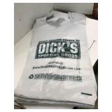 Dicks Sporting goods plastic Shopping Bags