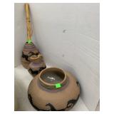 3cnt Horse Pottery and Wooden Instrument?