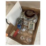 Vintage Flat w/ cutting board & misc
