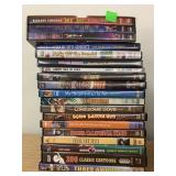 DVDs, Richard Simmons, cartoons